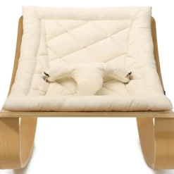 Hot Transat à balancement Levo organic milk en bois de hêtre Transat