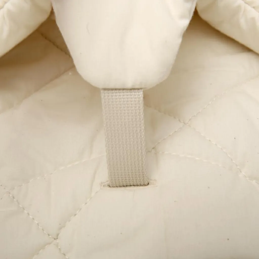 Hot Transat à balancement Levo organic milk en bois de hêtre Transat