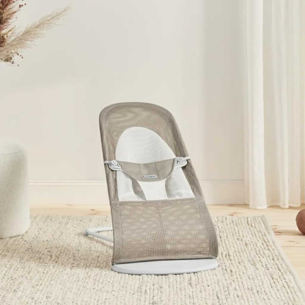 Online Transat Balance Soft Mesh 3D Beige et gris Transat