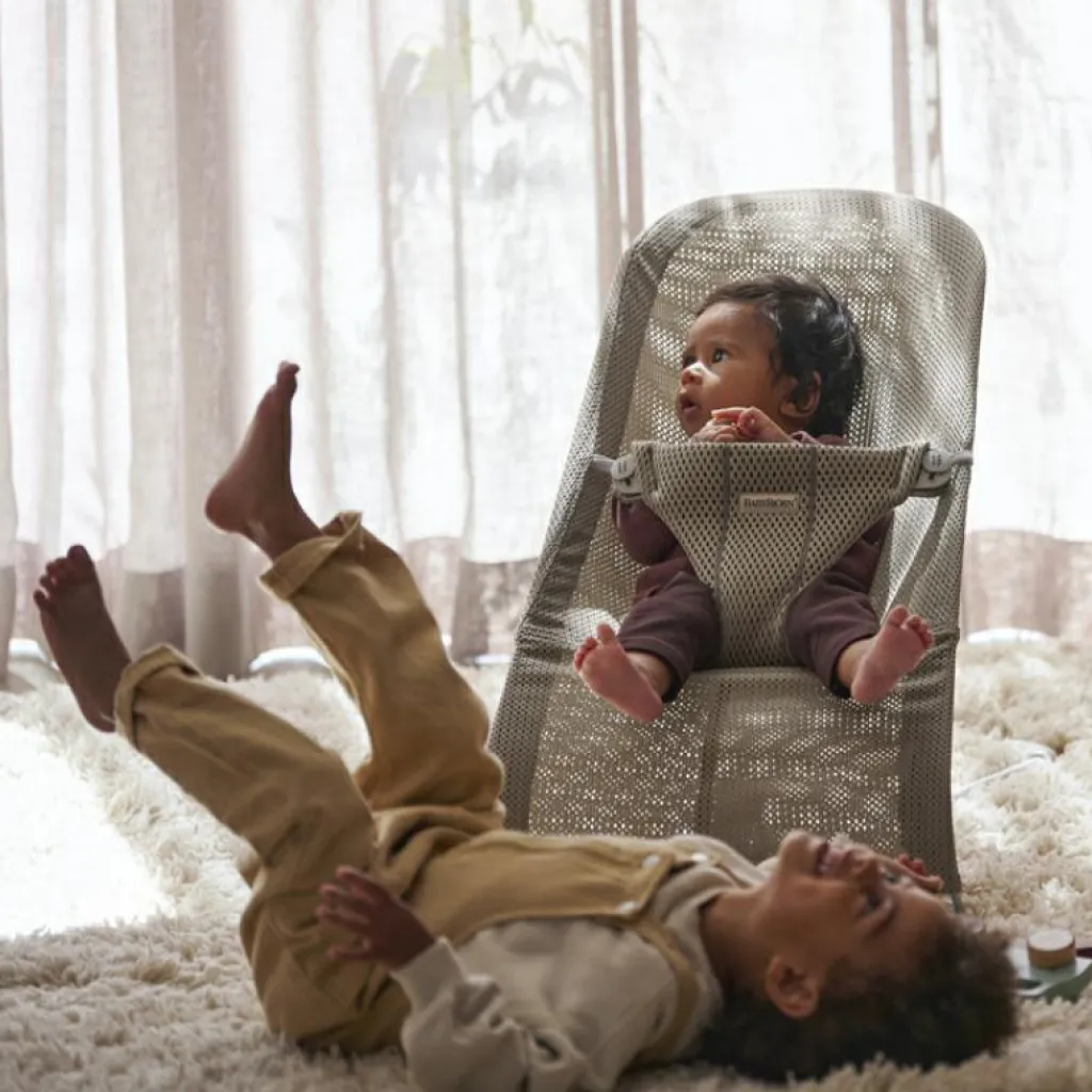 Sale Transat Bliss à balancement Mesh 3D gris Transat