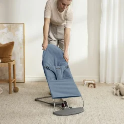 Hot Transat Bliss Mélange Tissé Chiné Bleu Transat