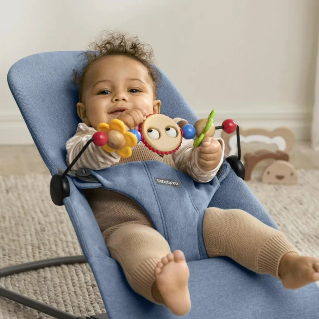 Hot Transat Bliss Mélange Tissé Chiné Bleu Transat