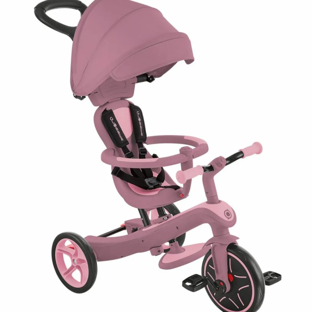 New Tricycle Trike Explorer 4 en 1 eco-logic Framboise Tricycle