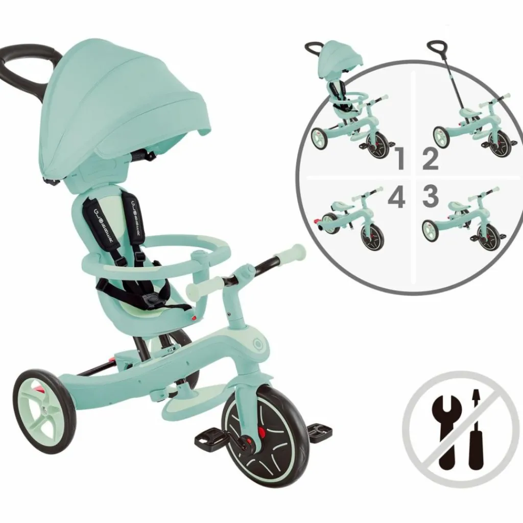 Online Tricycle Trike Explorer 4 en 1 eco-logic Pistache Tricycle