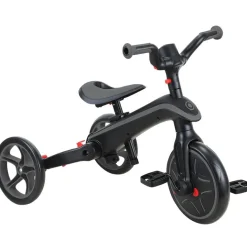 Tricycle Trike Explorer Foldable 4 en 1 Noir-Gris Tricycle