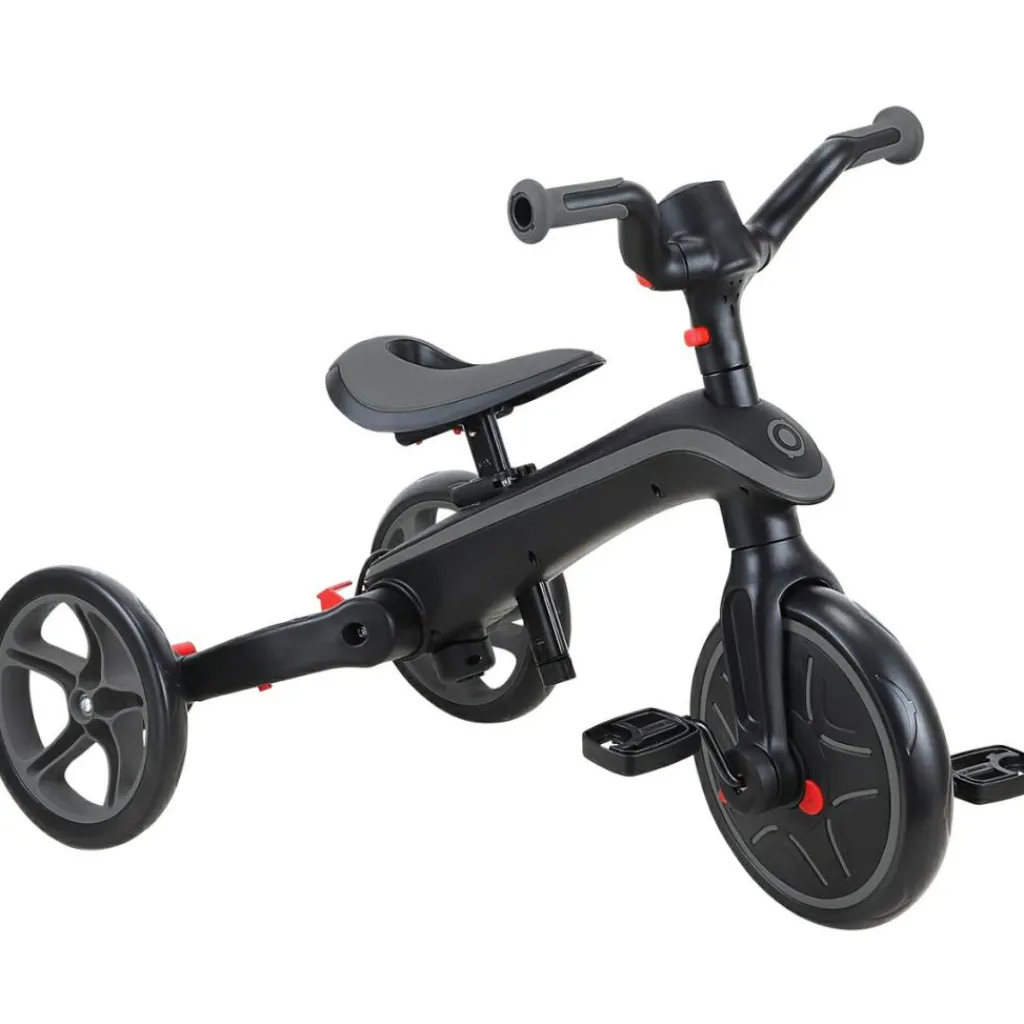 Tricycle Trike Explorer Foldable 4 en 1 Noir-Gris Tricycle