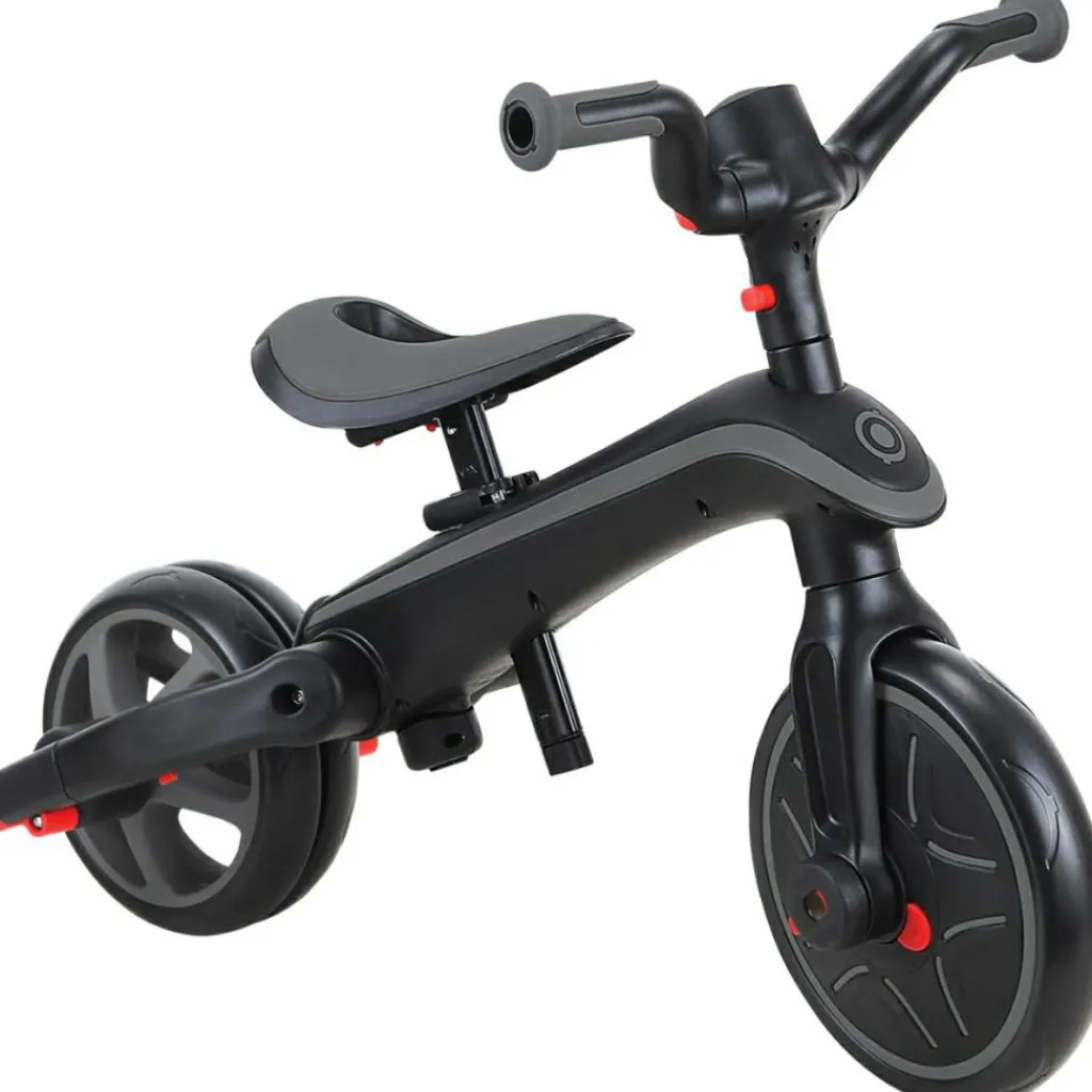 Tricycle Trike Explorer Foldable 4 en 1 Noir-Gris Tricycle