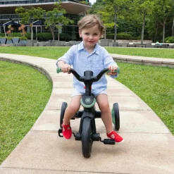 Sale Tricycle Trike Explorer Foldable 4 en 1 Olive Tricycle