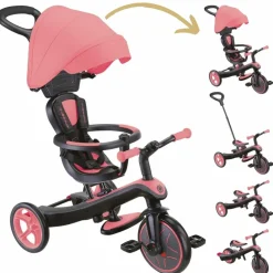 Clearance Tricycle Trike Explorer V2 4 en 1 Rose Corail Tricycle