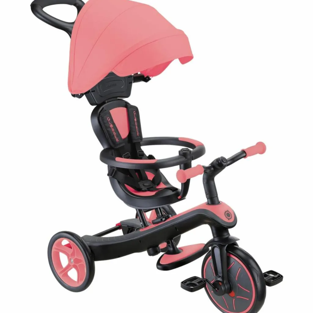 Clearance Tricycle Trike Explorer V2 4 en 1 Rose Corail Tricycle