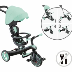 Discount Tricycle évolutif Explorer 4 en 1 V2 Pastel Menthe Tricycle