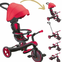 Sale Tricycle évolutif Explorer 4 en 1 V2 Rouge Tricycle