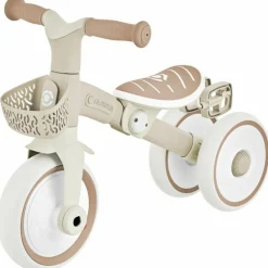 Online Tricycle évolutif Learning trike plus 2 en 1 eco-logic Taupe Tricycle