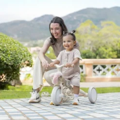 Online Tricycle évolutif Learning trike plus 2 en 1 eco-logic Vert sauge Tricycle