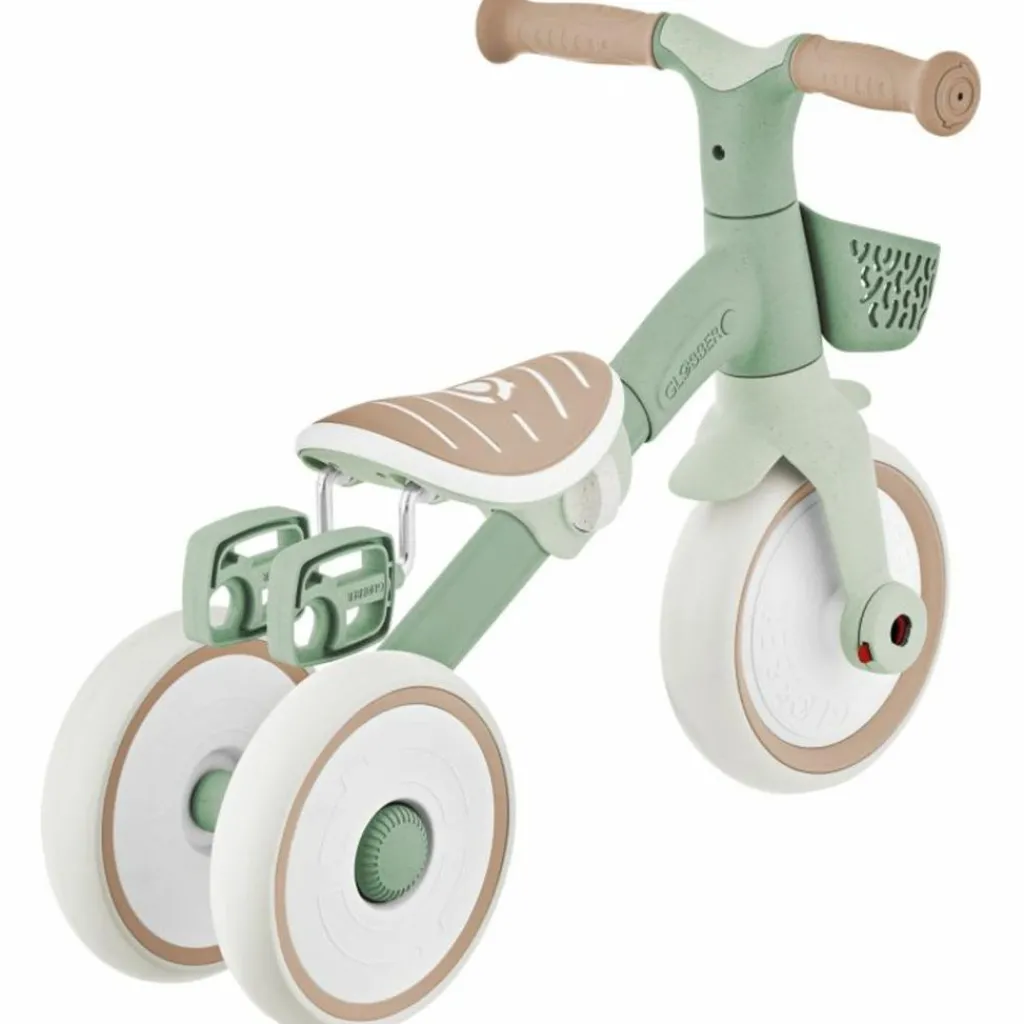 Online Tricycle évolutif Learning trike plus 2 en 1 eco-logic Vert sauge Tricycle