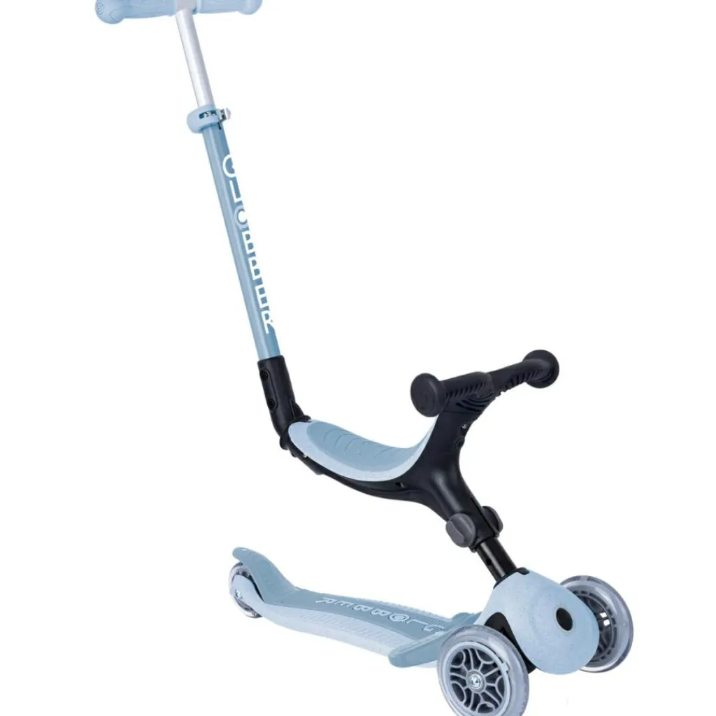 Clearance Trottinette Go up Activ'eco-logic Bleu Cassis Porteur Évolutif En Trottinette