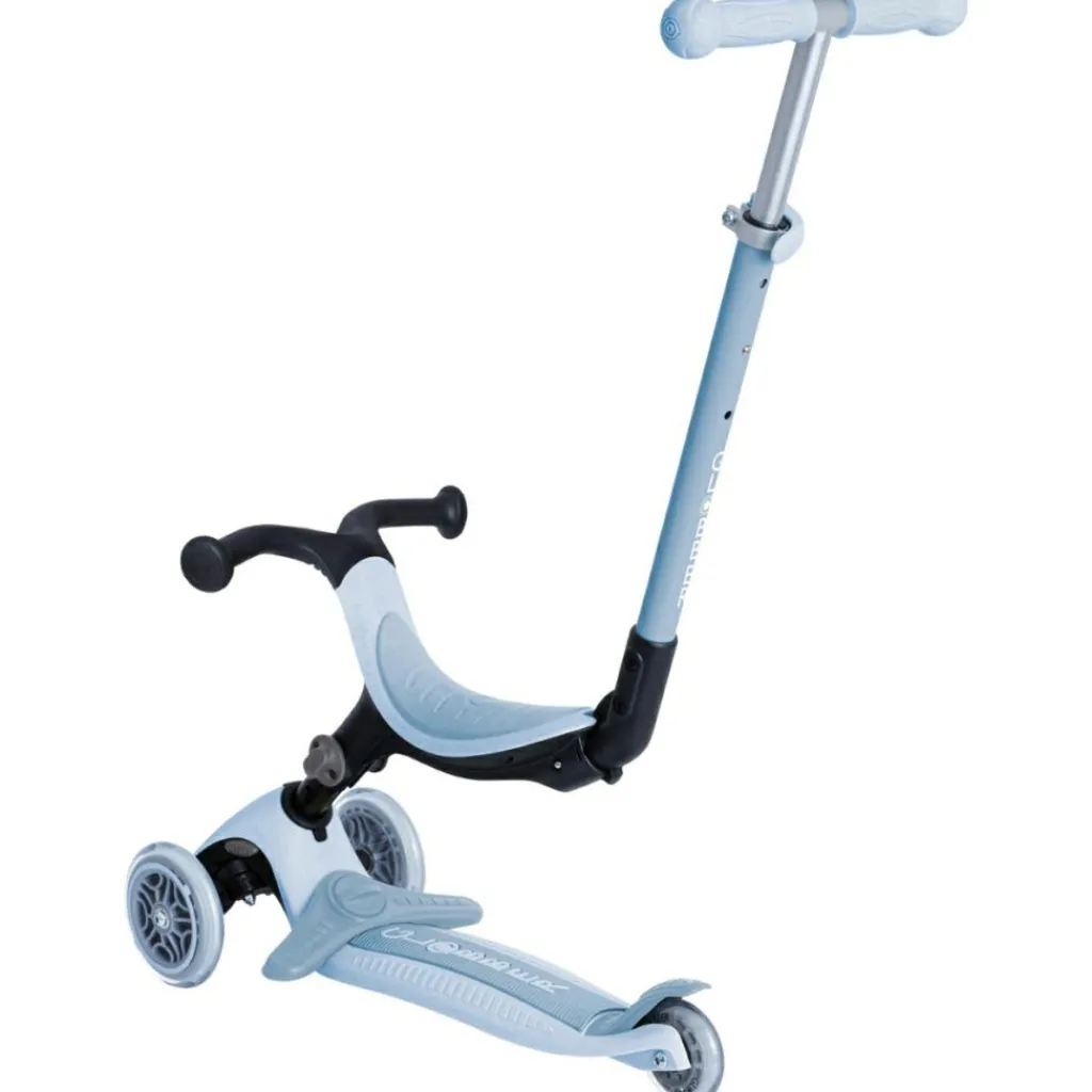 Clearance Trottinette Go up Activ'eco-logic Bleu Cassis Porteur Évolutif En Trottinette