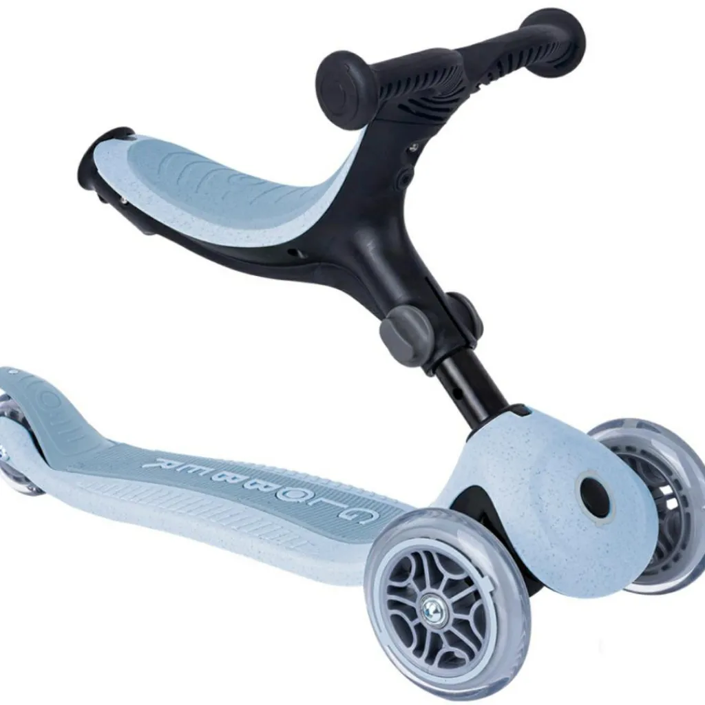 Clearance Trottinette Go up Activ'eco-logic Bleu Cassis Porteur Évolutif En Trottinette