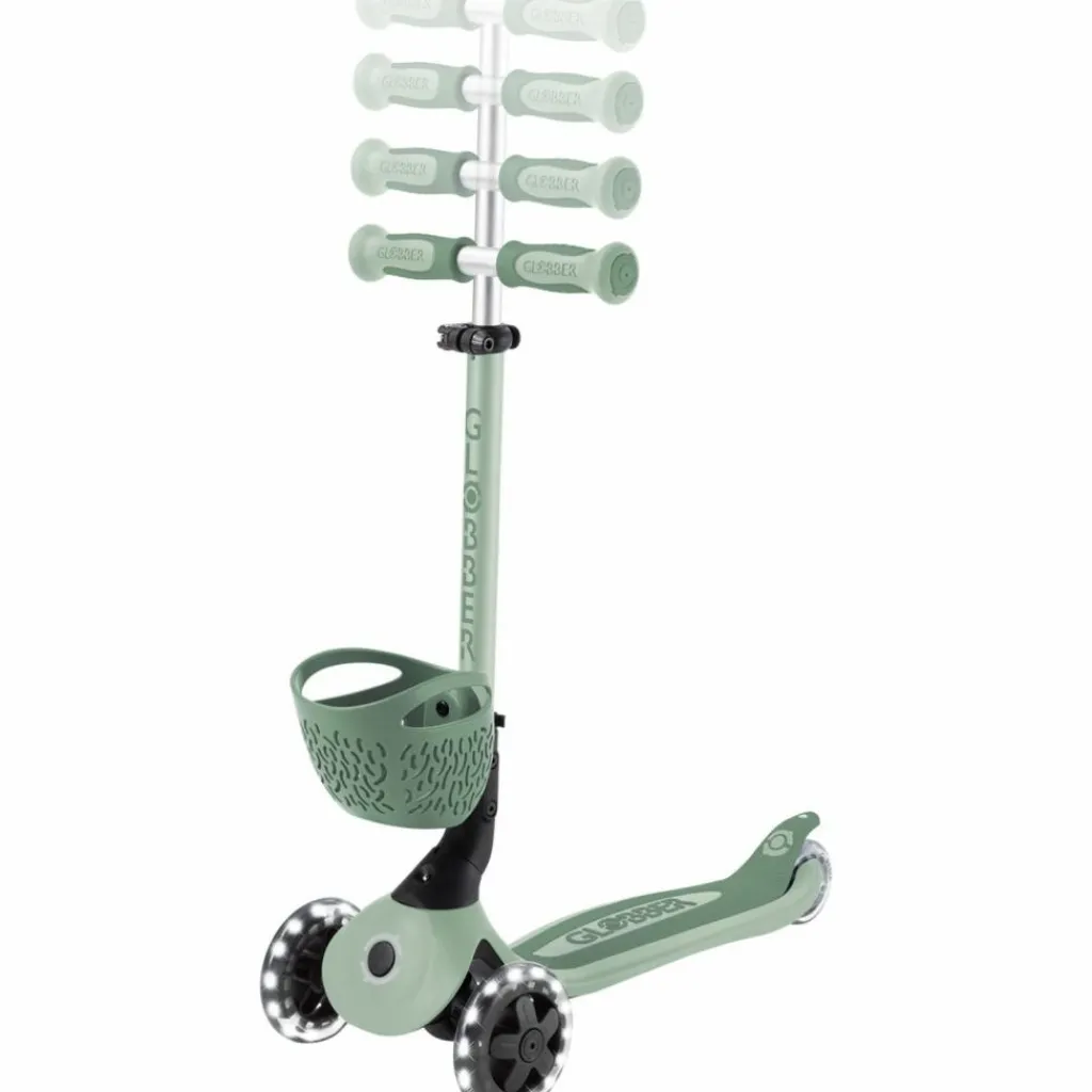 Sale Trottinette Go up Baby 360 Lights Sauge-Vert Olive Porteur Évolutif En Trottinette