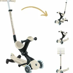 Hot Trottinette Go up Deluxe Lights eco-logic 360° Sable Porteur Évolutif En Trottinette