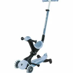 Best Trottinette Go up Deluxe Lights eco-logic 360° Bleu Cassis Porteur Évolutif En Trottinette