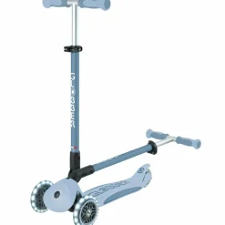 Best Trottinette Go up Deluxe Lights eco-logic 360° Bleu Cassis Porteur Évolutif En Trottinette