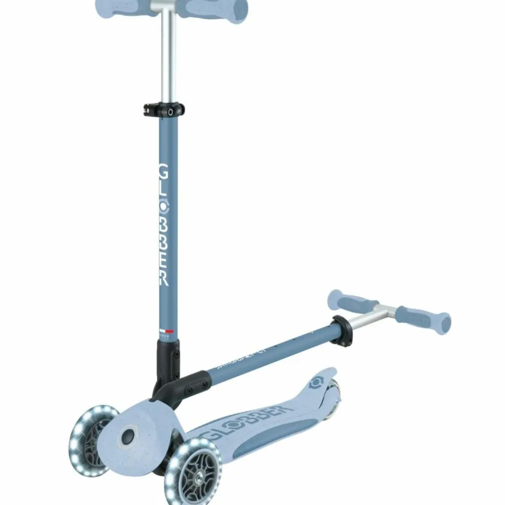 Best Trottinette Go up Deluxe Lights eco-logic 360° Bleu Cassis Porteur Évolutif En Trottinette