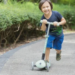 Trottinette Junior Foldable Ecologic Lights Pistache Trottinette