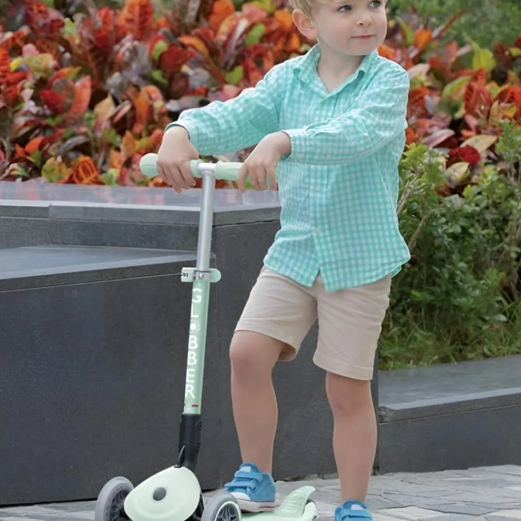 Trottinette Junior Foldable Ecologic Lights Pistache Trottinette