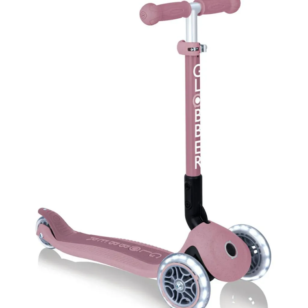 Hot Trottinette Junior Foldable Ecologic Lights Framboise Trottinette