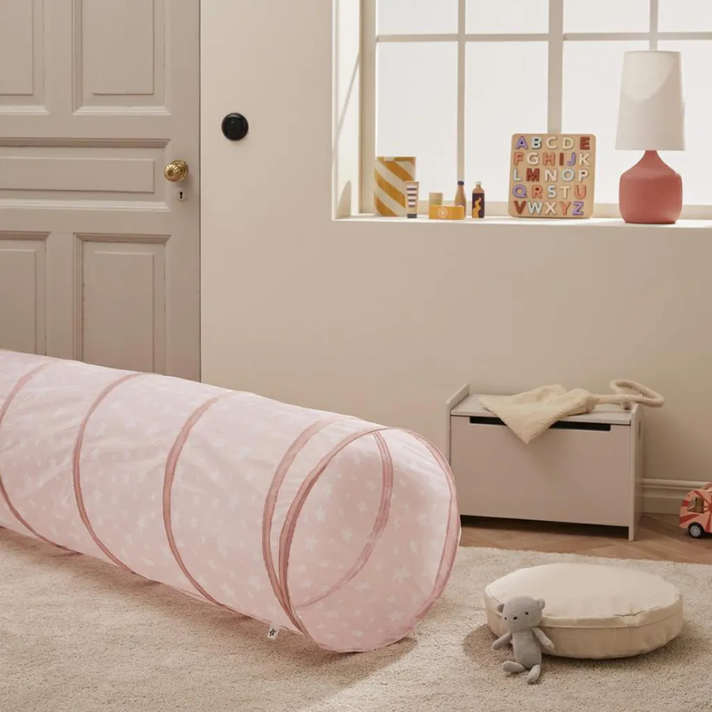 Sale Tunnel de jeu Star rose (180 cm) Parcours De Motricité