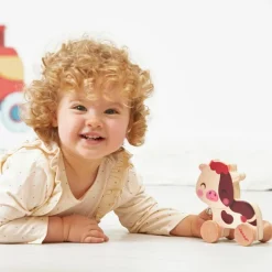 Outlet Vache à promener Ferme Jouet À Tirer / Pousser