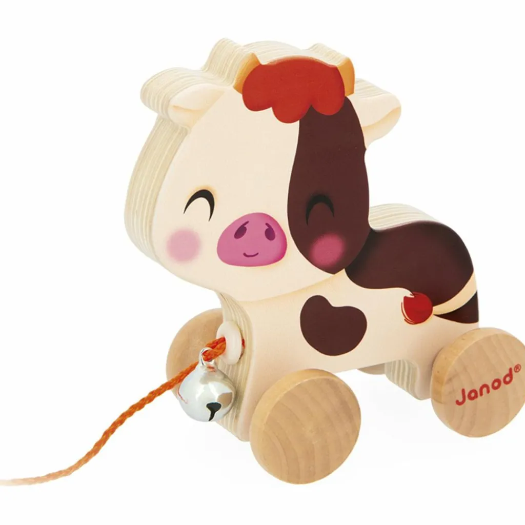 Outlet Vache à promener Ferme Jouet À Tirer / Pousser