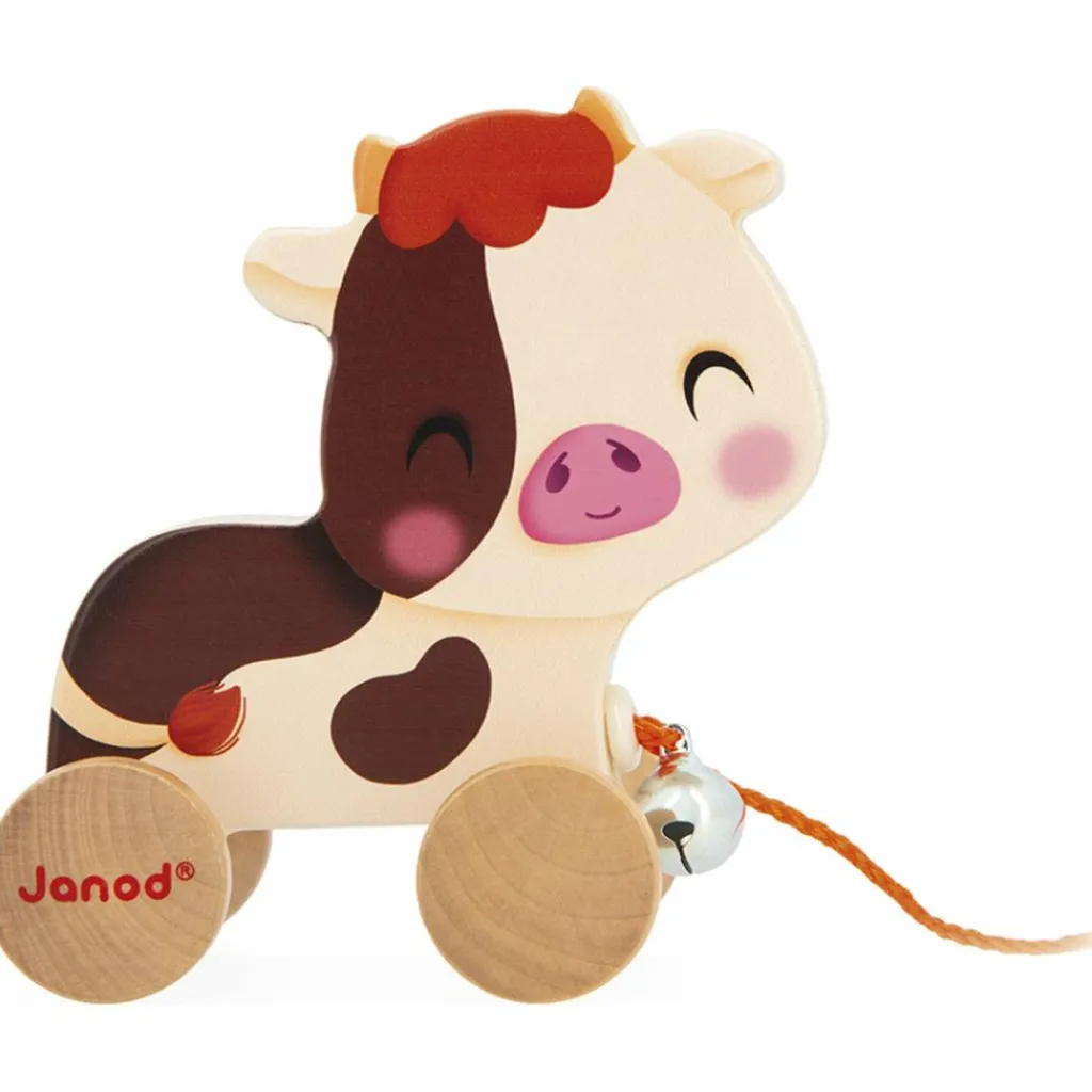 Outlet Vache à promener Ferme Jouet À Tirer / Pousser