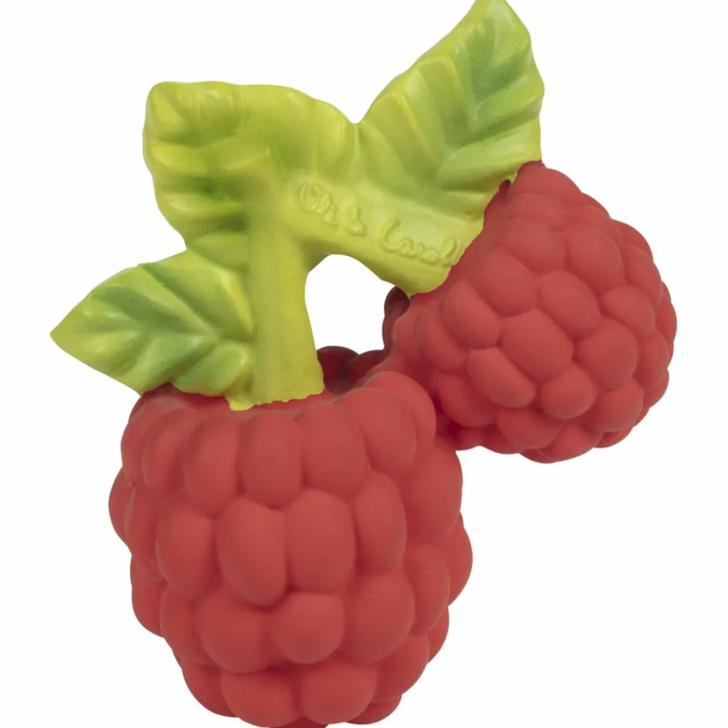 Valery la framboise en latex d'hévéa Jouet / Anneau De Dentition