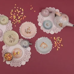 Valise dînette service à thé Les Rosalies Dînette Et Aliments Factices