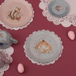 Valise dînette service à thé Les Rosalies Dînette Et Aliments Factices