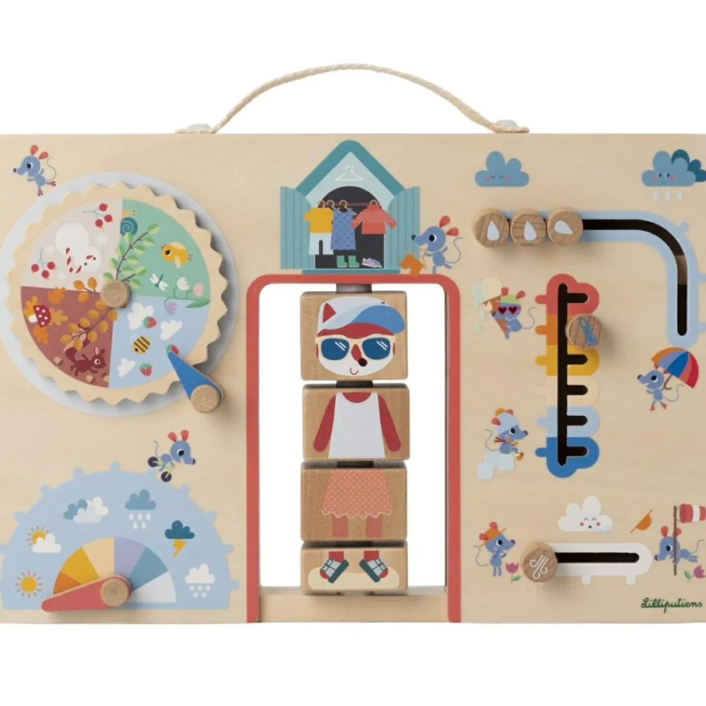 Hot Valisette découverte Alice Je m'habille selon la météo Jouet D'Activités