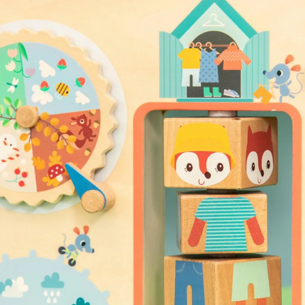 Hot Valisette découverte Alice Je m'habille selon la météo Jouet D'Activités