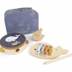 Sale Valisette de jeu Mes premiers instruments de musique en bois Eveil Musical