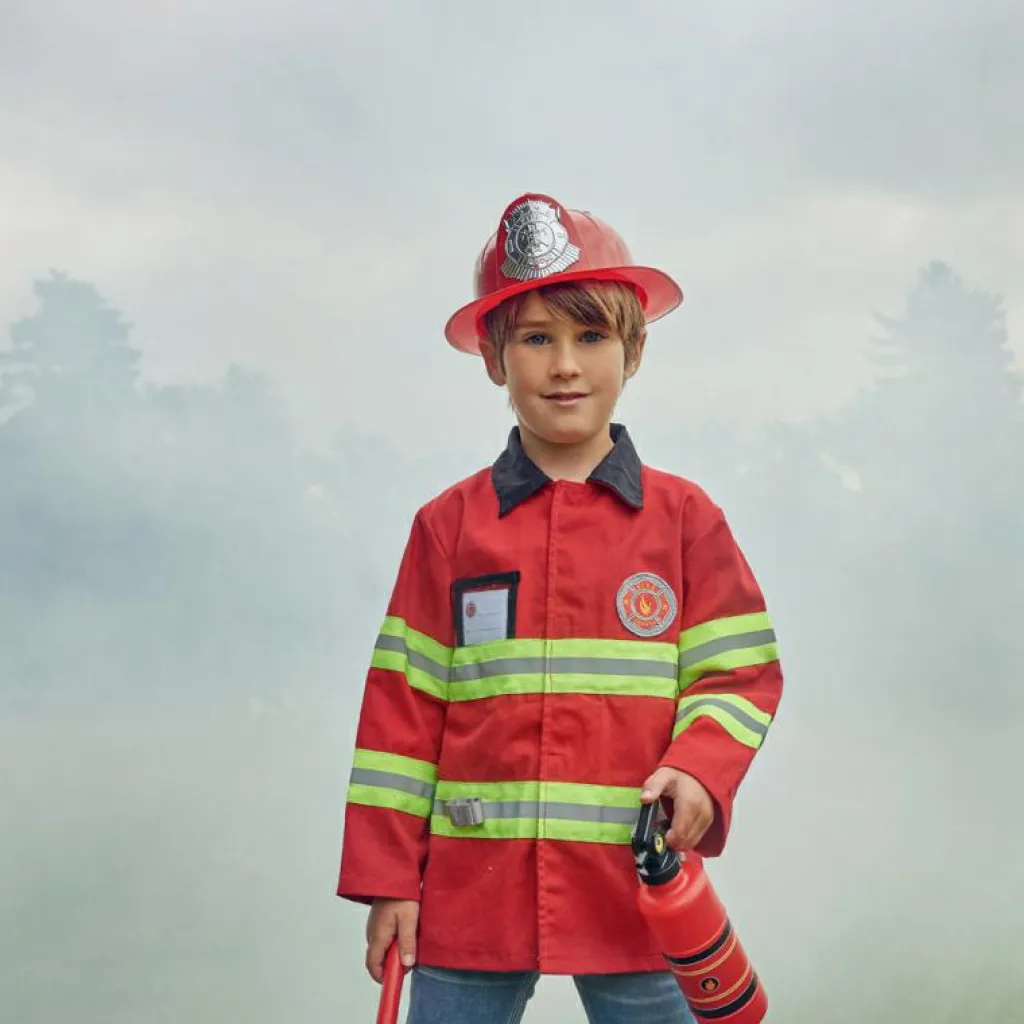 Discount Veste de pompier avec accessoires (5-7 ans) Enfant Déguisement Enfant