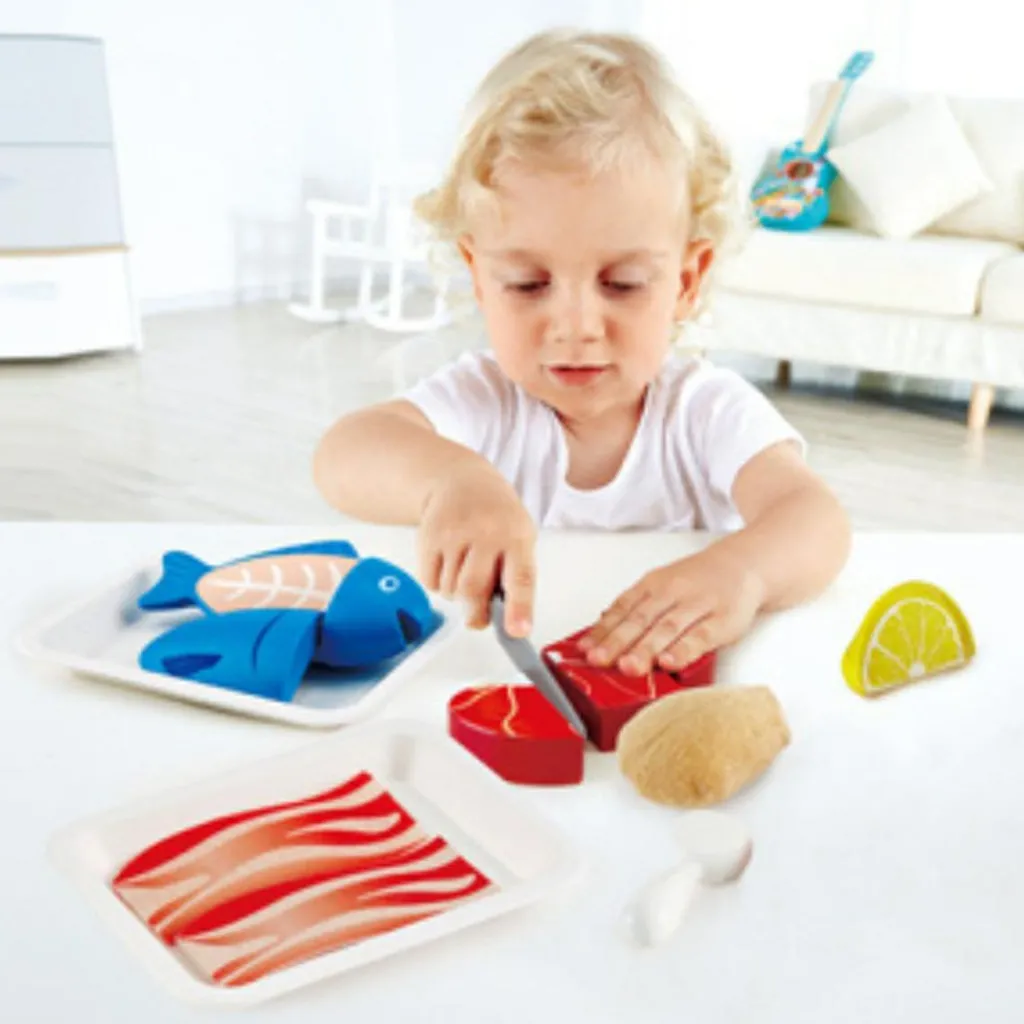 Clearance Viandes et poisson à découper Dînette Et Aliments Factices