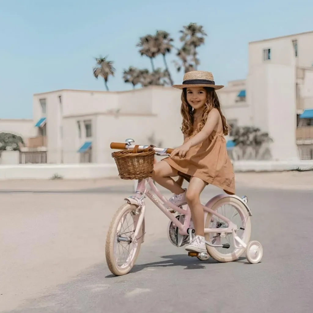 Vélo enfant Classic Vintage rose Vélo