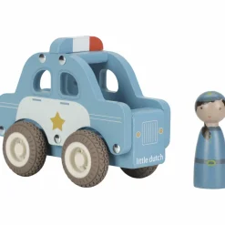 Clearance Voiture de police en bois Petites Voitures, Véhicules Et Circuits