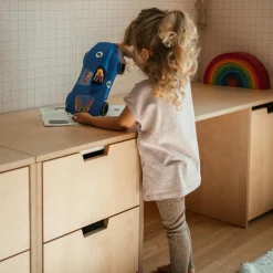 Voiture télécommandée bleue Kidycar Jeux D'Extérieur