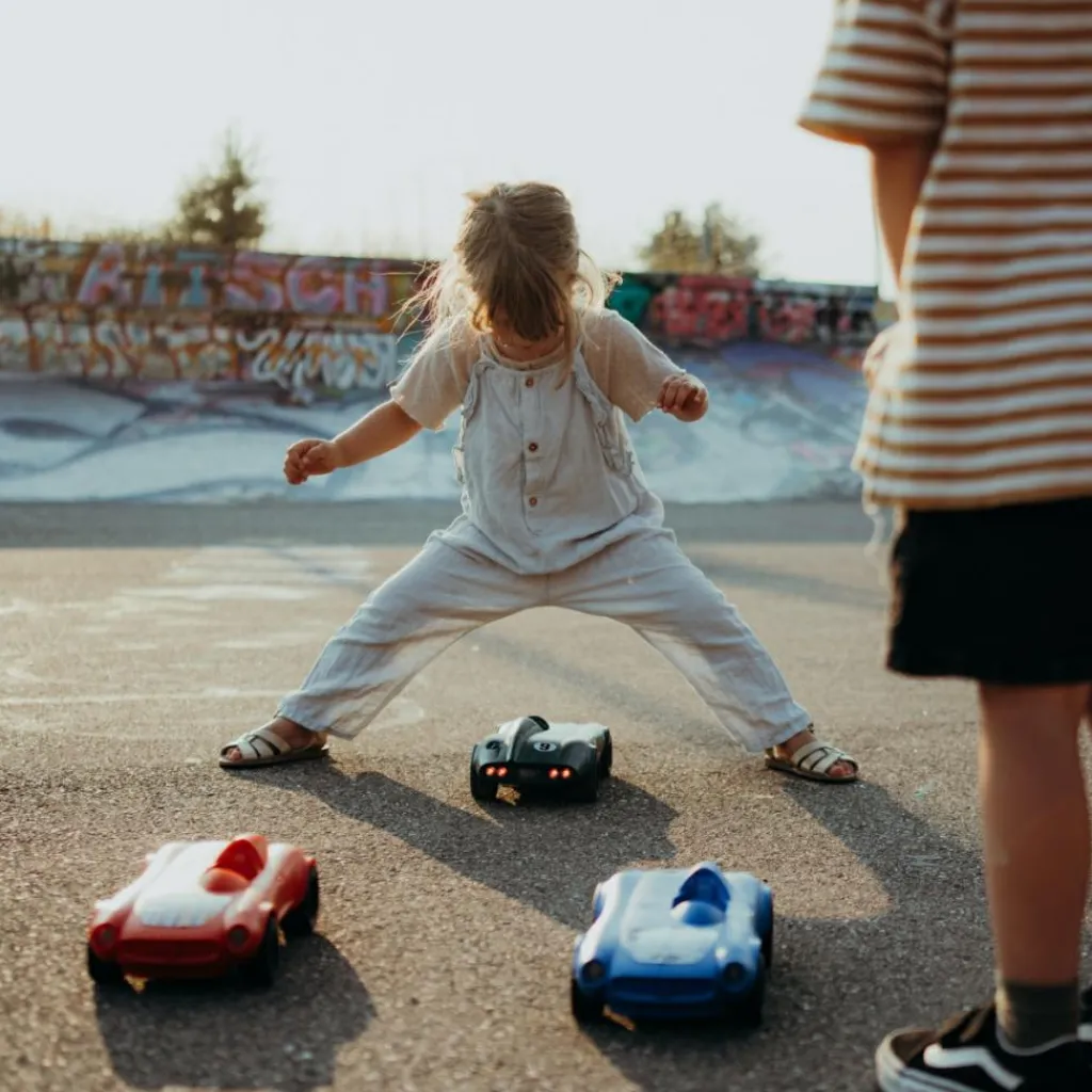 Voiture télécommandée verte Kidycar Jeux D'Extérieur
