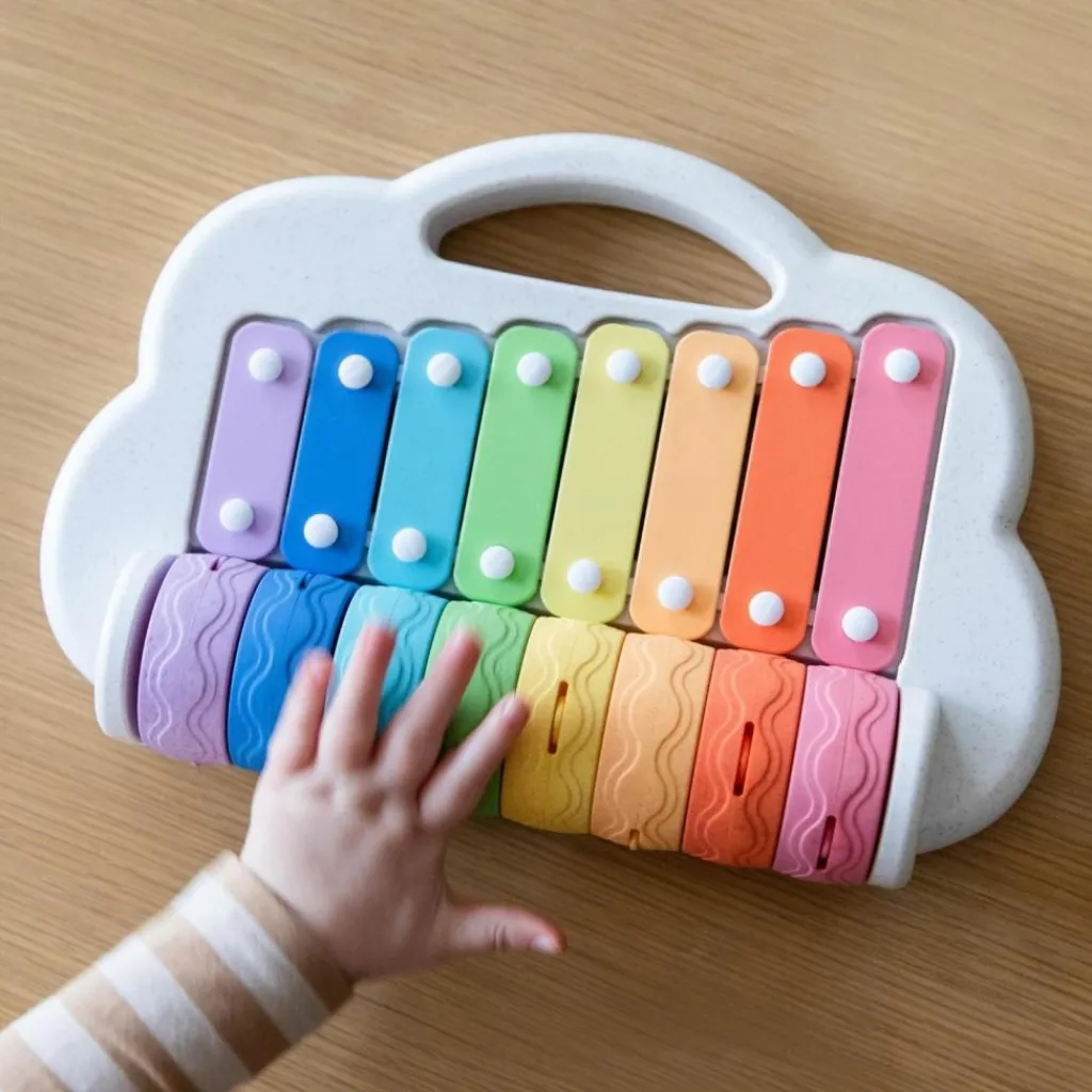 New Xylophone à rouleaux arc-en-ciel Instrument De Musique
