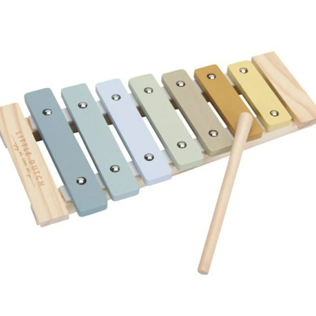 New Xylophone en bois blue Eveil Musical