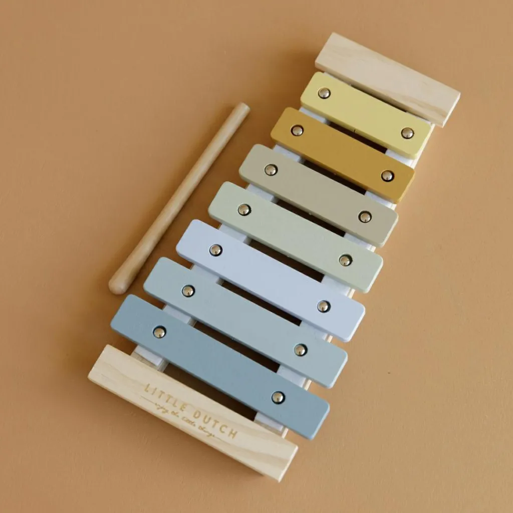 New Xylophone en bois blue Eveil Musical